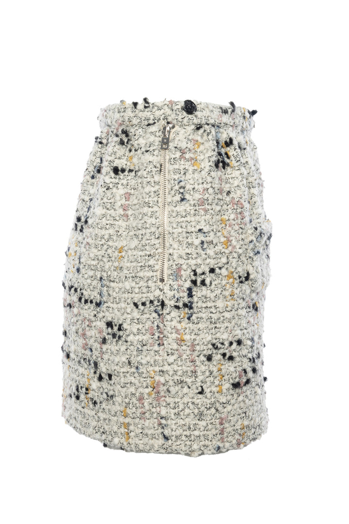 Louis Vuitton Size 34 2024 Tweed Mini Skirt