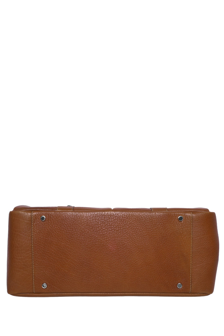 Brunello Cucinelli Men's Grain Leather Briefcase