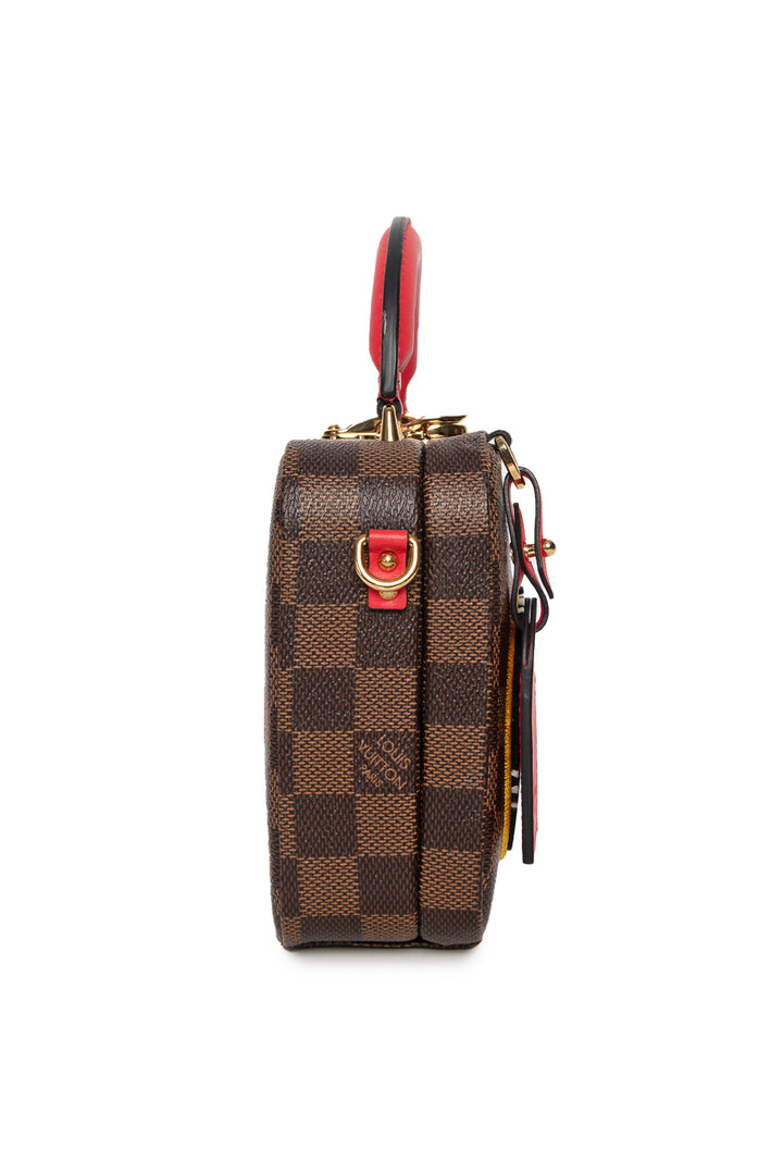 Louis Vuitton Damier Ebene Stories Handle Bag