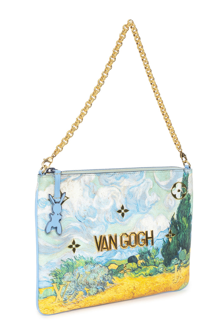 Louis Vuitton X Jeff Koons Limited Edition Masters Collection Van Gogh Pochette