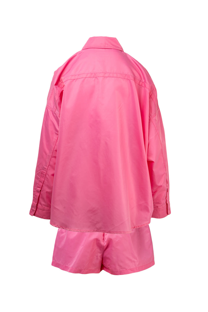 Frankie Shop Size S Perla Shirt Jacket & Gym Short Set