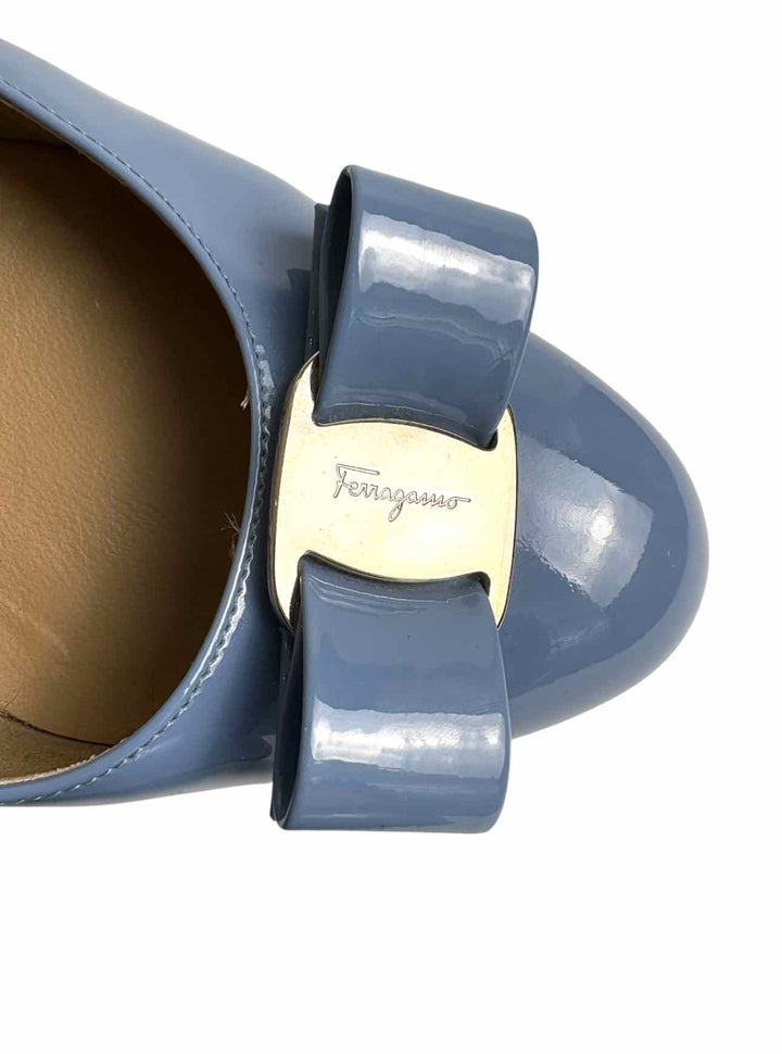 Ferragamo Size 8.5 Patent Pumps