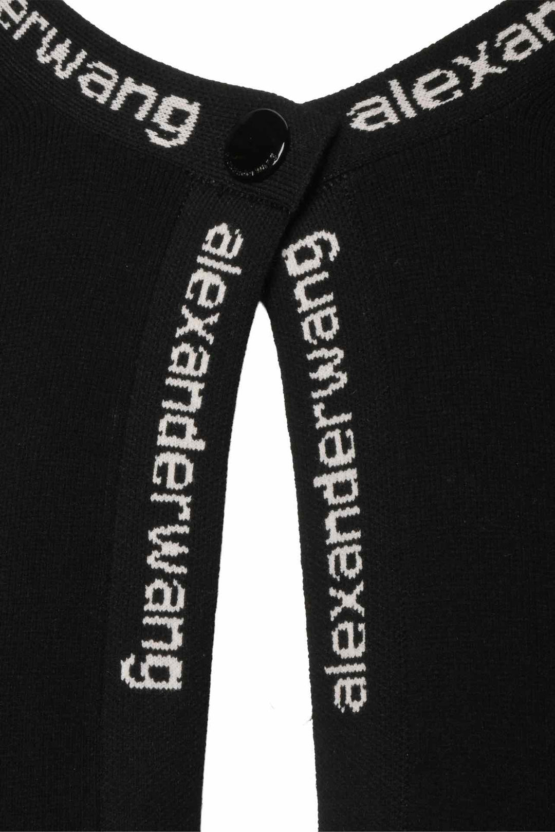T Alexander Wang Size S Logo Cropped Cardigan