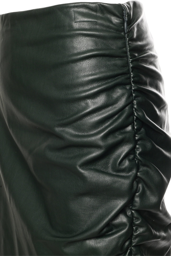 Veronica Beard Size 6 Faux Leather Midi Skirt