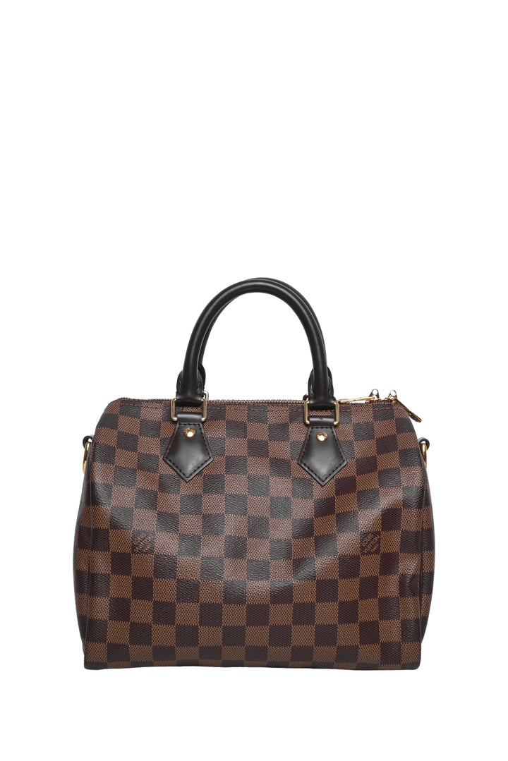 Louis Vuitton Damier Ebene Speedy Bandouliere 25
