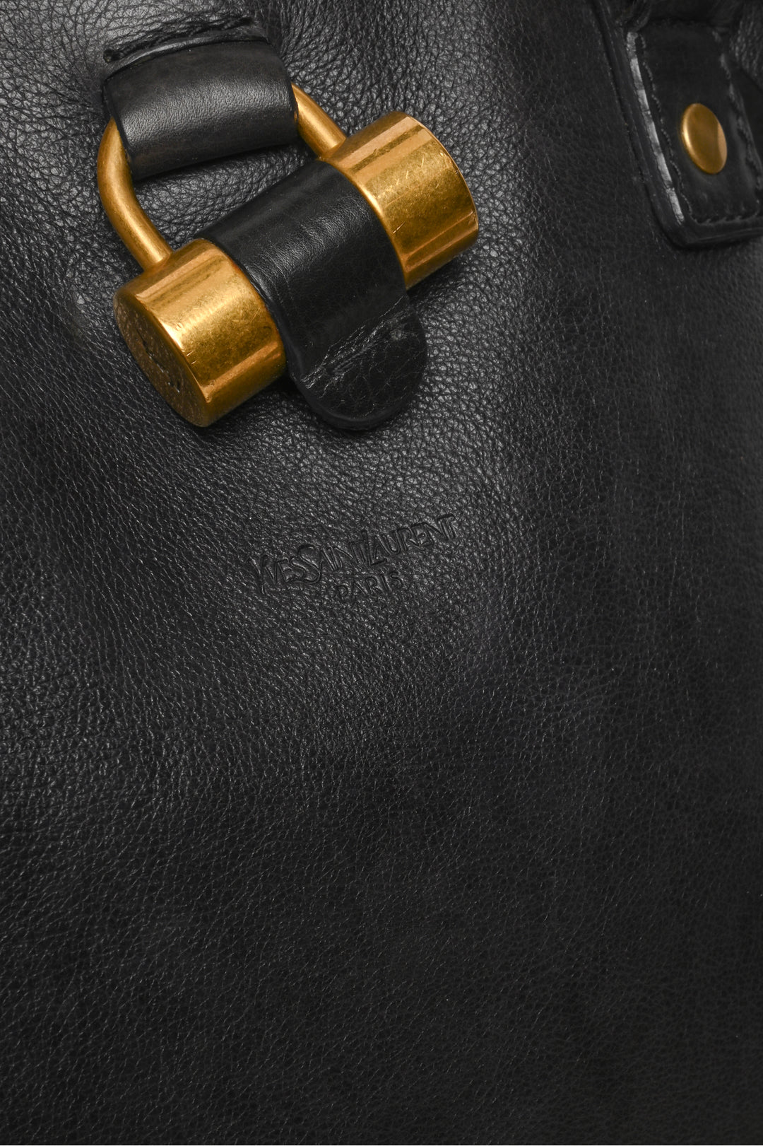 Saint Laurent Leather Muse Tote