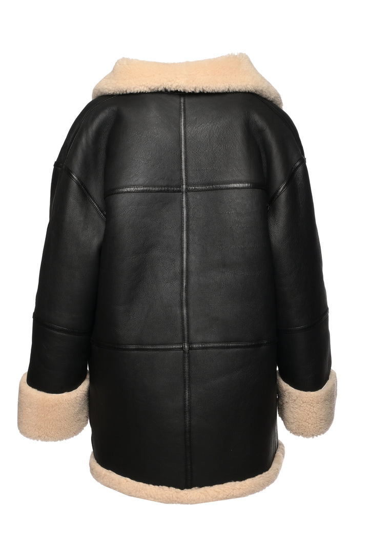 Toteme Size XXS Signature Shearling Jacket