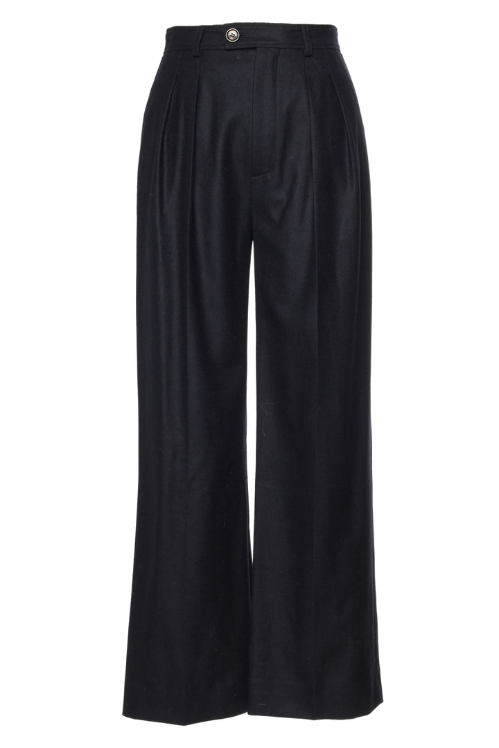 Loro Piana Size 36 Wool & Cashmere Pleated Pants