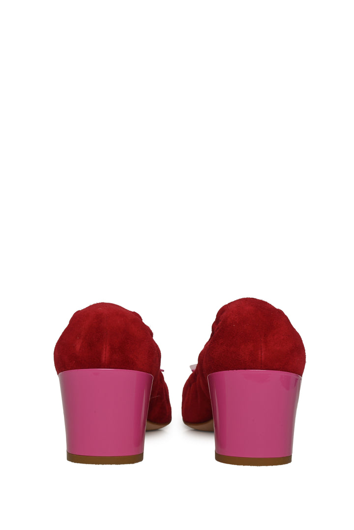 Roger Vivier Size 38.5 Suede Belle Vivier Pumps