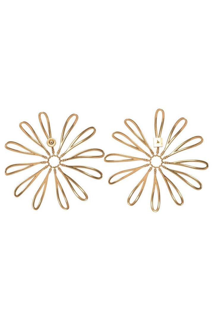 Jacquemus Oversized Flower Stud Earrings