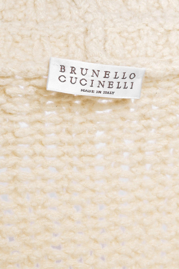 Brunello Cucinelli Size S Monili Trim Cardigan