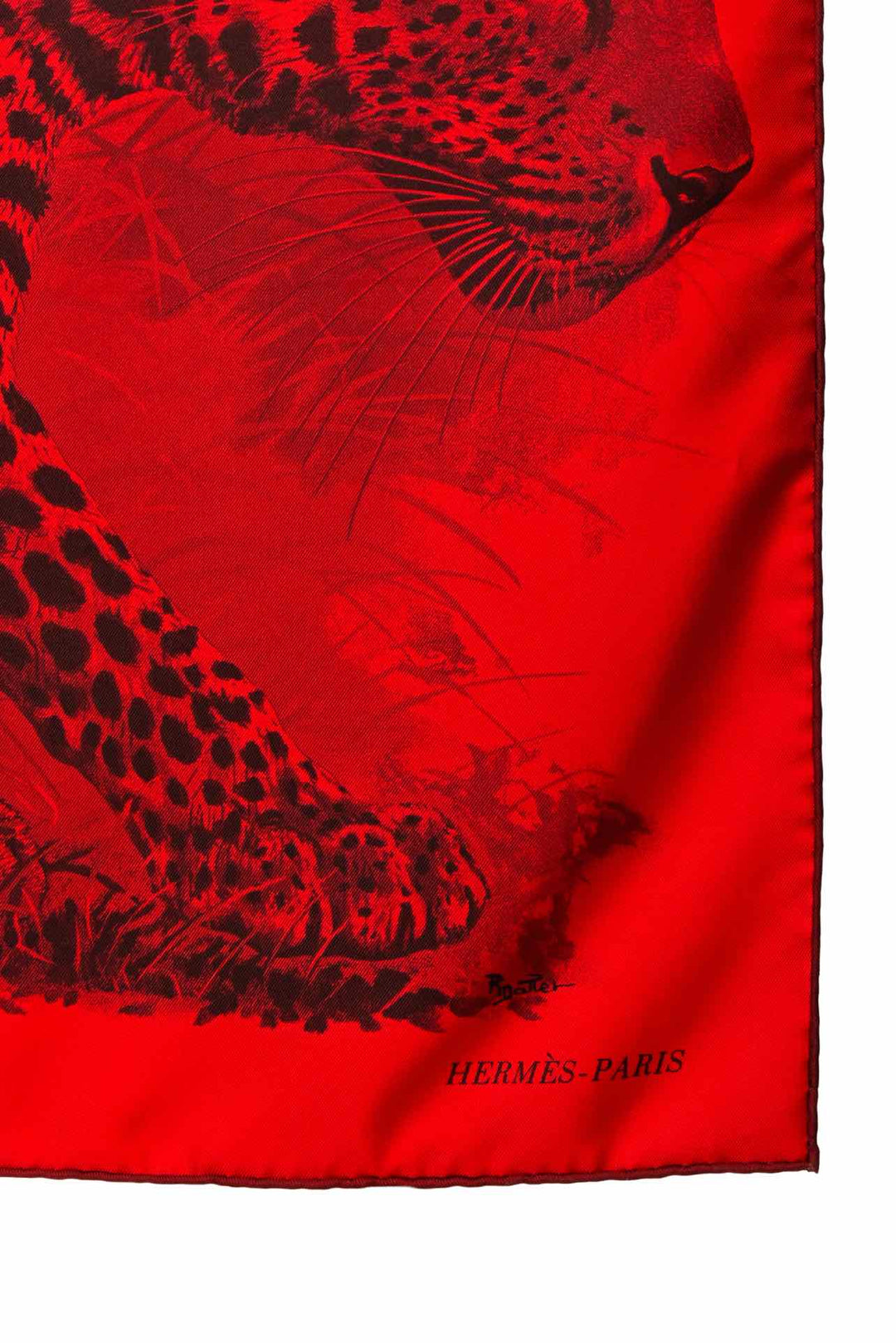 Hermes Panthera Pardus Silk Scarf