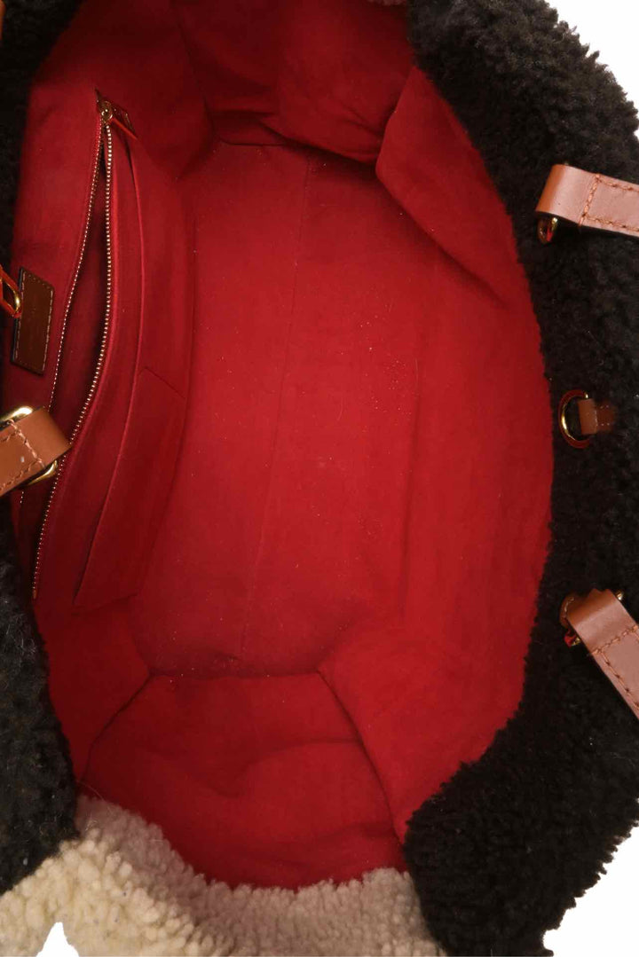 Louis Vuitton Limited Edition Monogram Fleece Teddy Onthego GM Tote