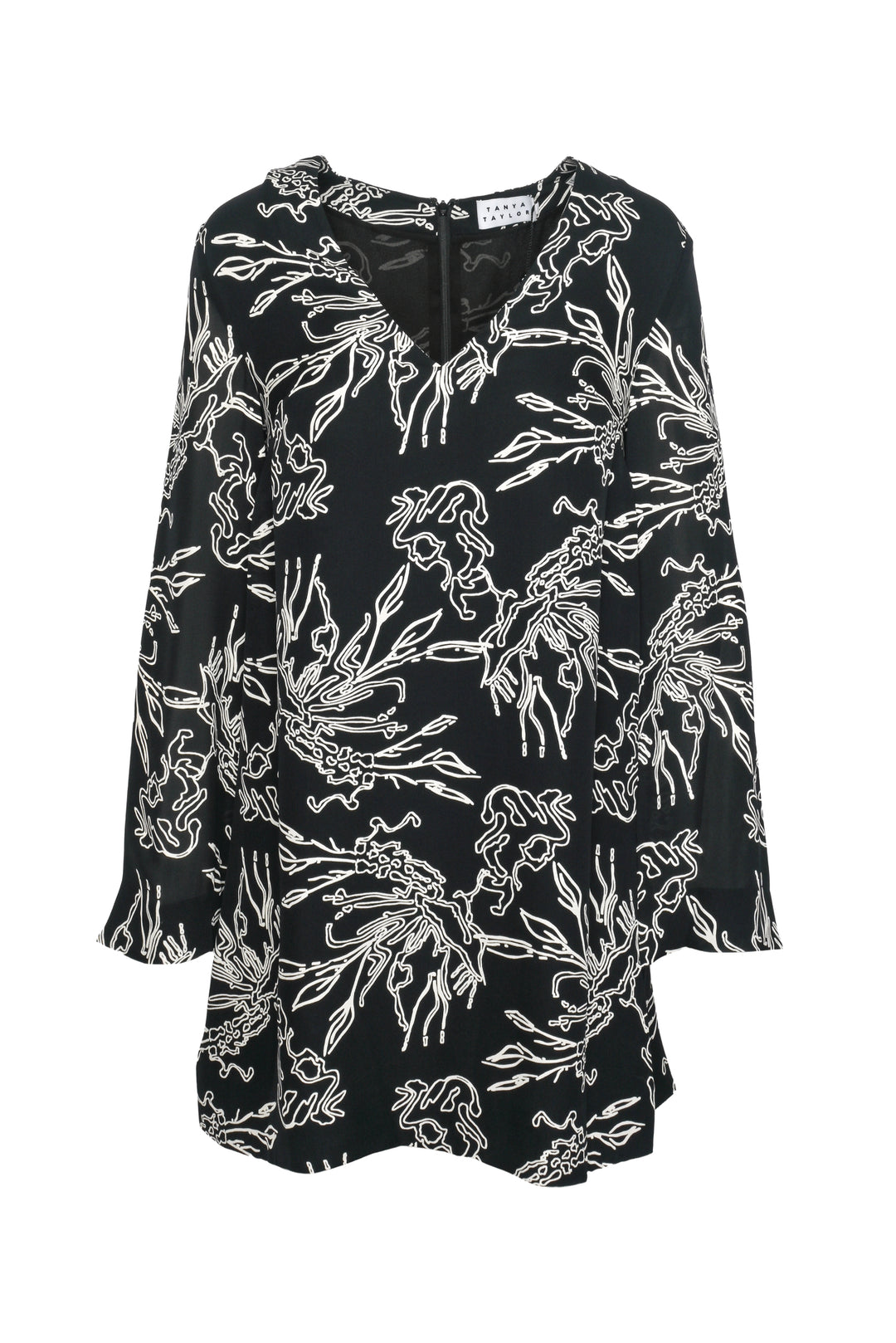 Tanya Taylor Size 2 Reef Chiffon Nyla Dress