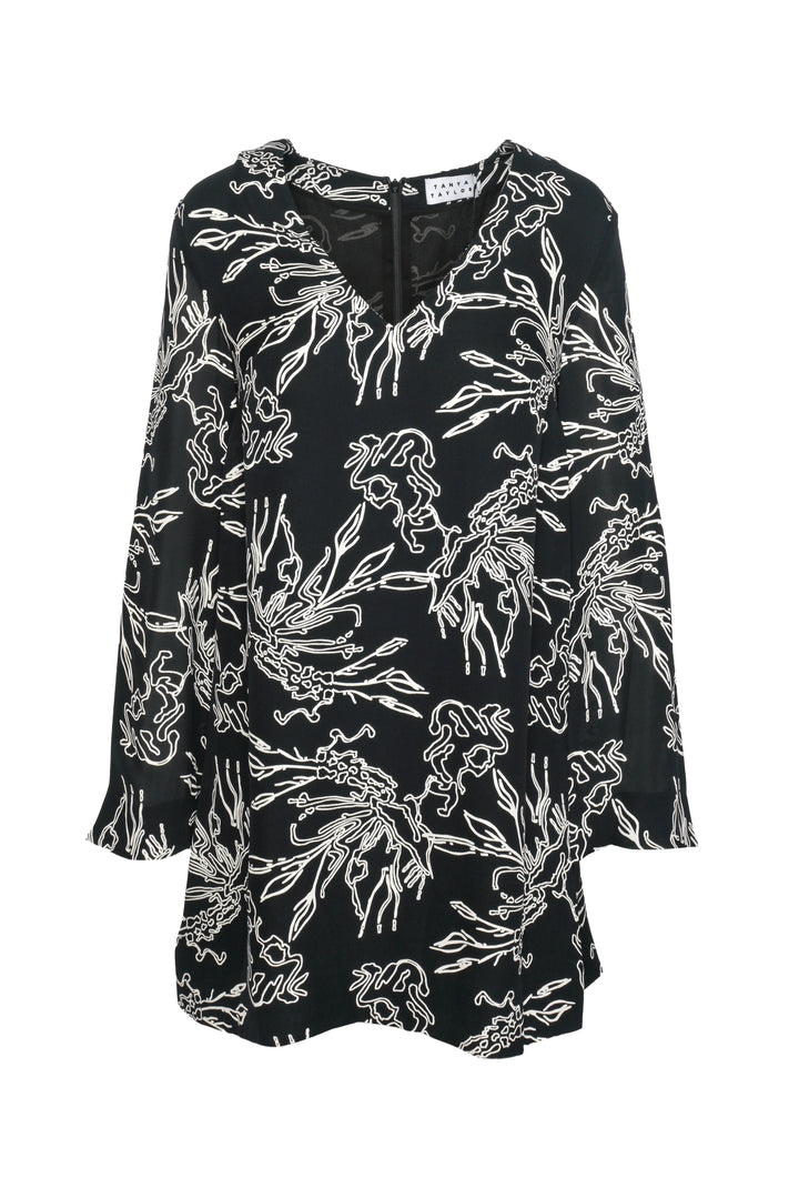 Tanya Taylor Size 2 Reef Chiffon Nyla Dress