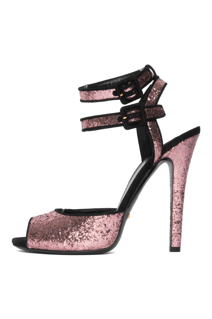 Gucci Size 40 Glitter Sandals