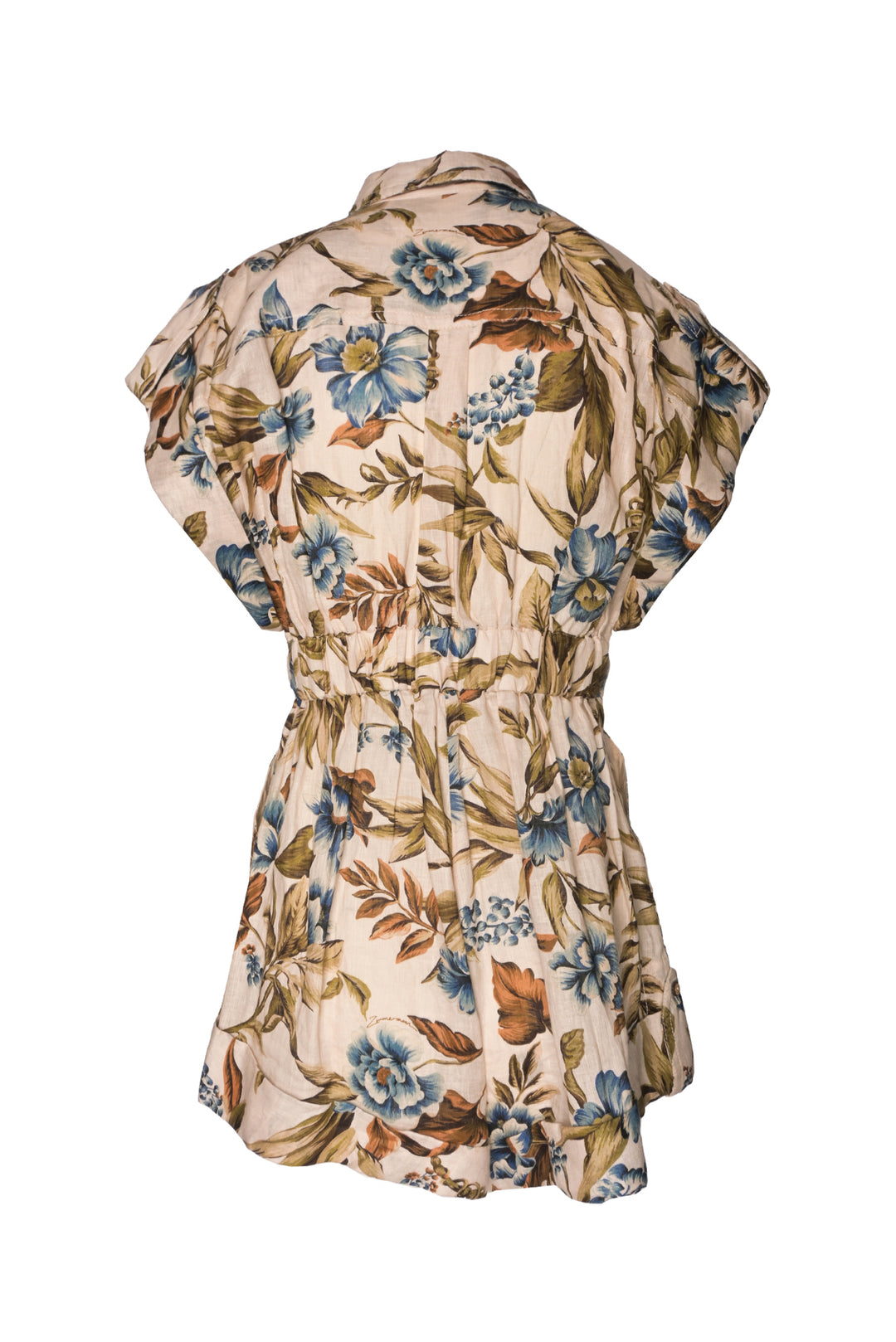 Zimmermann Size 0 Aliane Roll Cuff Playsuit