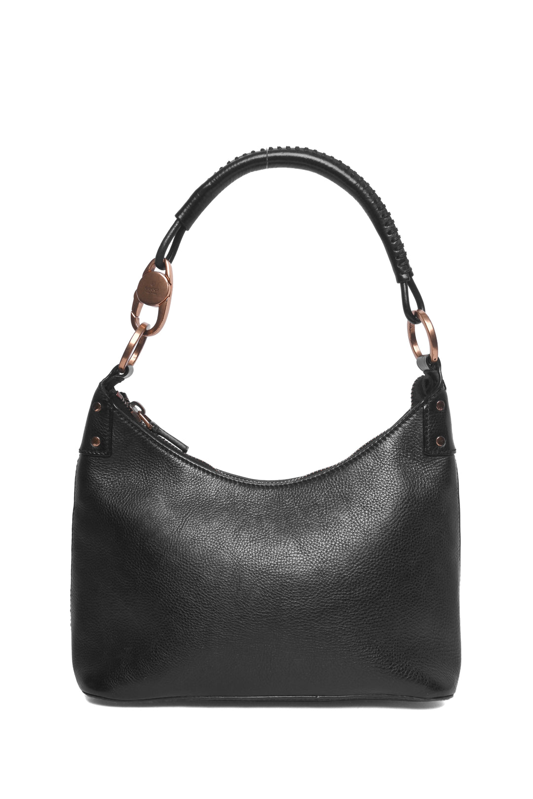 Gucci Clasp Leather Shoulder Bag