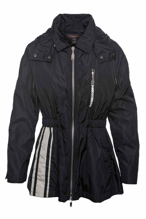Louis Vuitton Size 36 Cinchable Elastic Waist Windbreaker Jacket