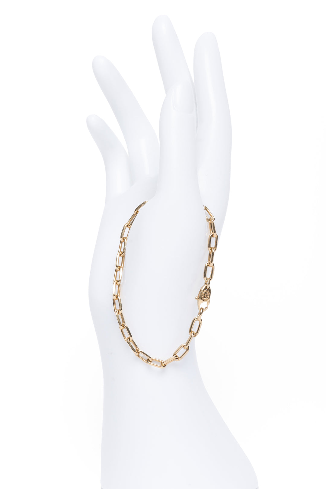 Cartier 18K Yellow Gold 'Santos de Cartier' Chain Bracelet