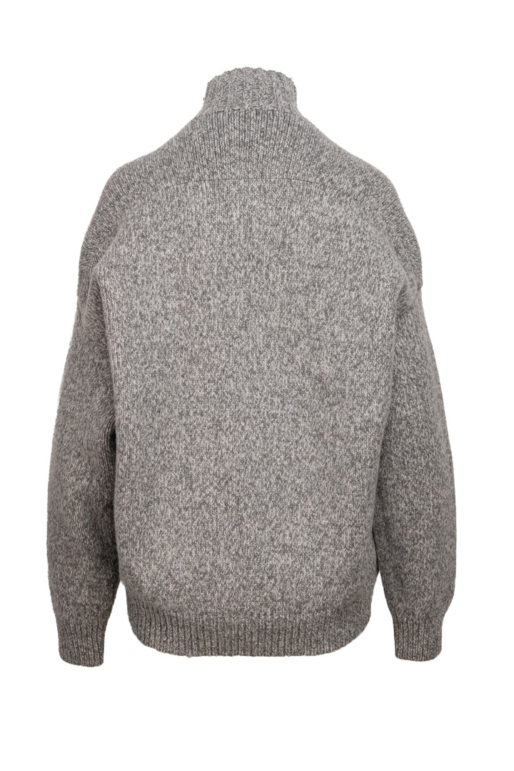 Alexander Wang Size M Quarter Zip Wool Sweater