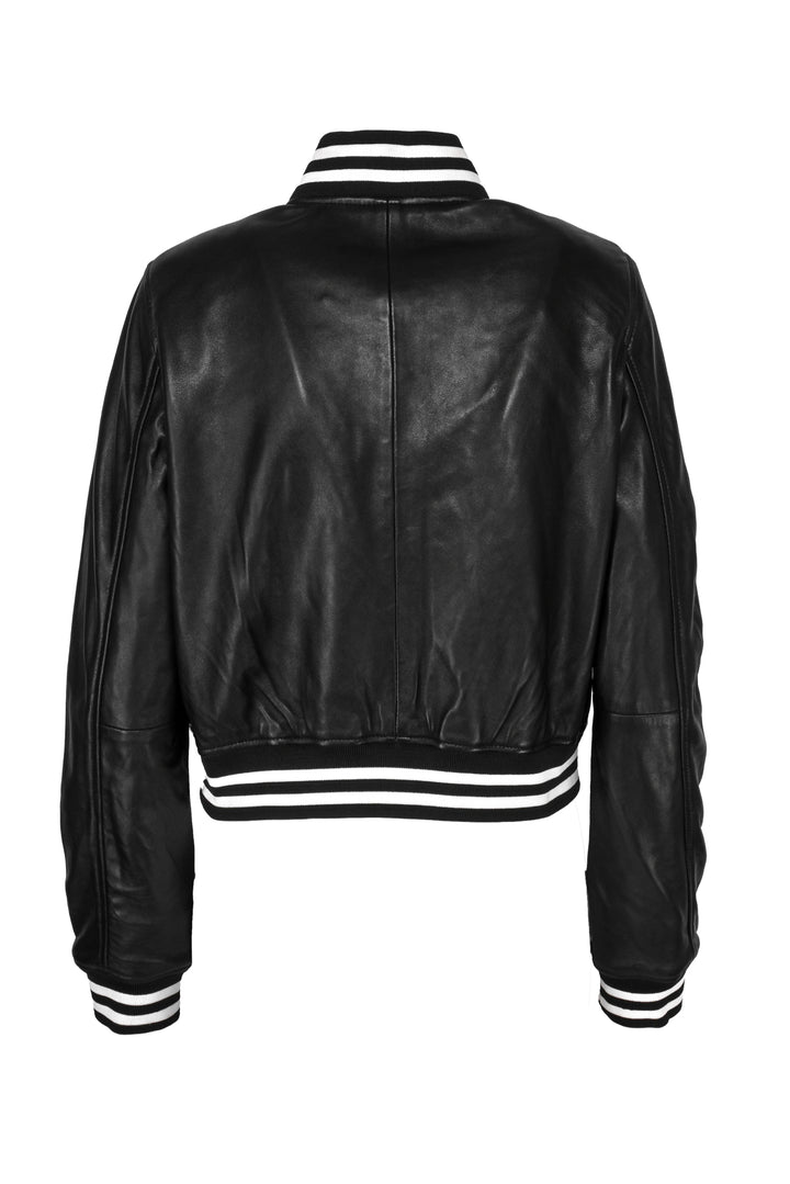 Danier Size XS Clara Leather Bomber Jacket