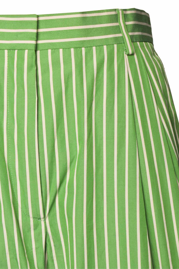 Dries Van Noten Size 36 Striped Cotton Pants