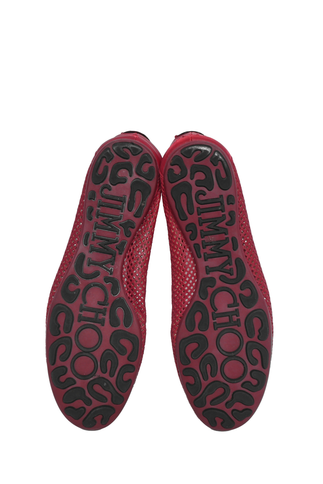 Jimmy Choo Size 36.5 Lasercut Leather Ballet Flats