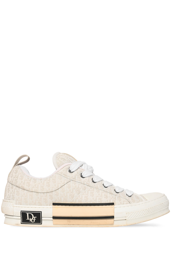 Dior Size 43 Men's Oblique Jacquard B23 Skater Low Top Sneakers