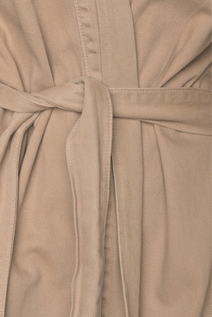 Mara Hoffman Size 3X Adrian Belted Organic Denim Coat