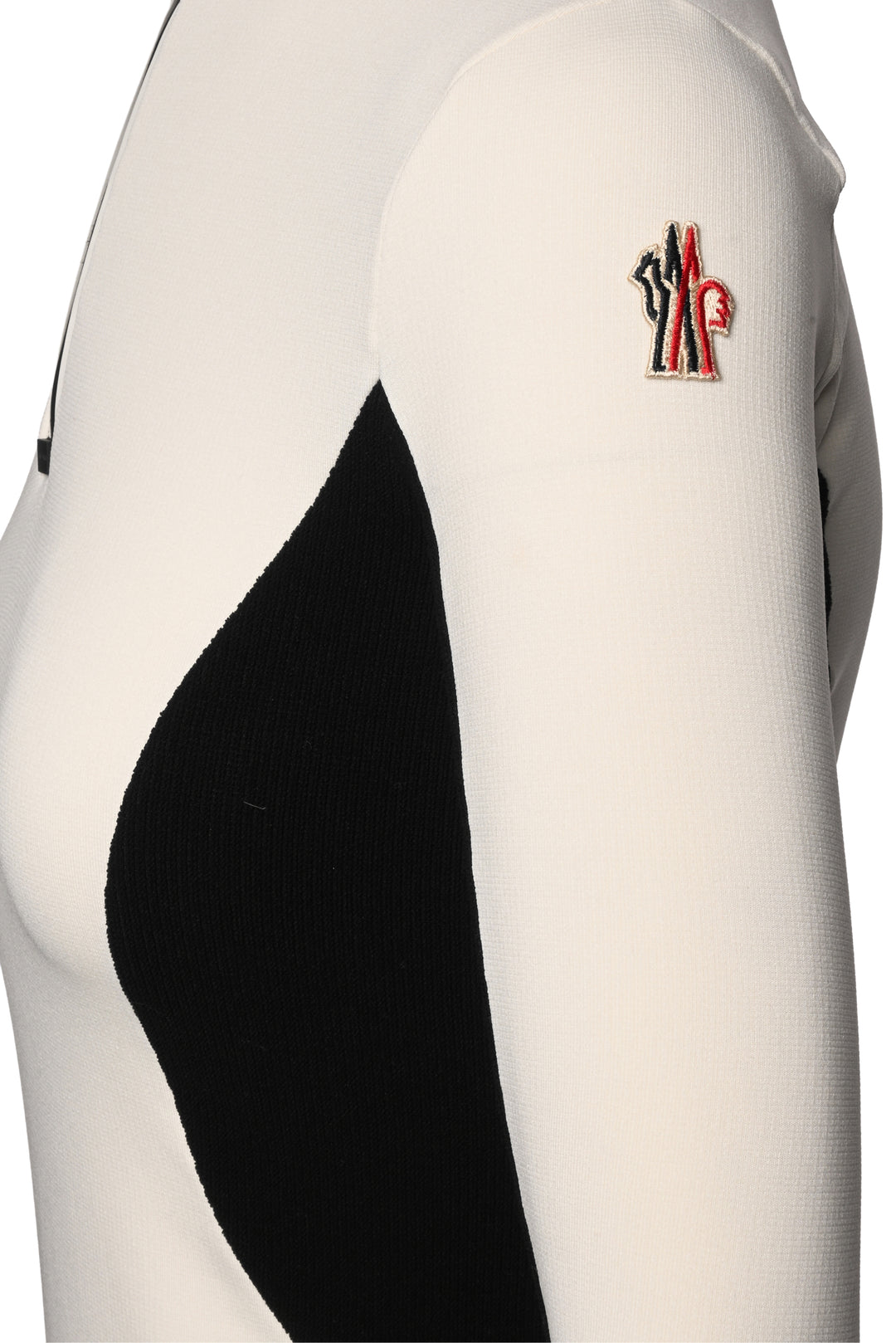 Moncler Size XS Grenoble Colorblock Half Zip Sweater