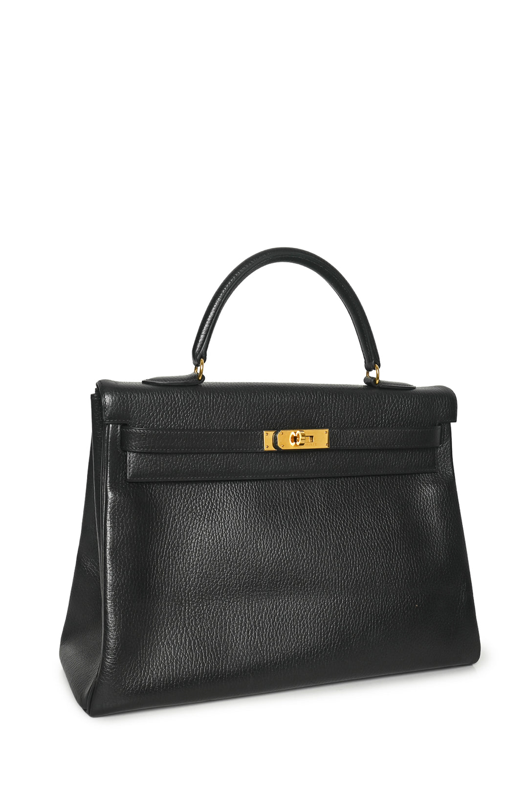 Hermes 1995 Kelly 35 Retourne in Ardennes Leather