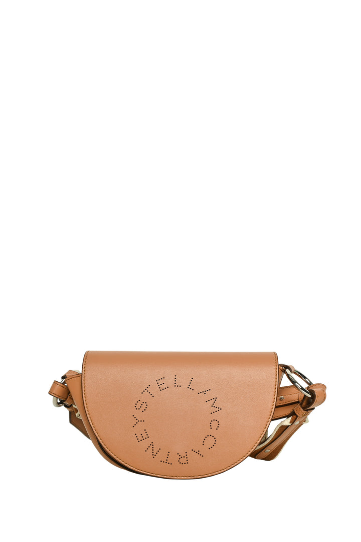 Stella Mccartney Alter Nappa Vegan Leather Linea Logo Shoulder Bag