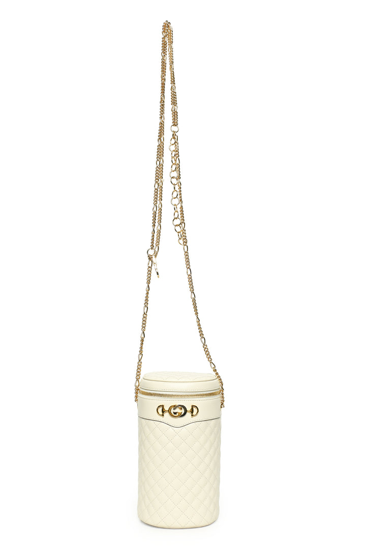 Gucci Quilted Leather Trapuntata Zumi Crossbody/Belt Bag