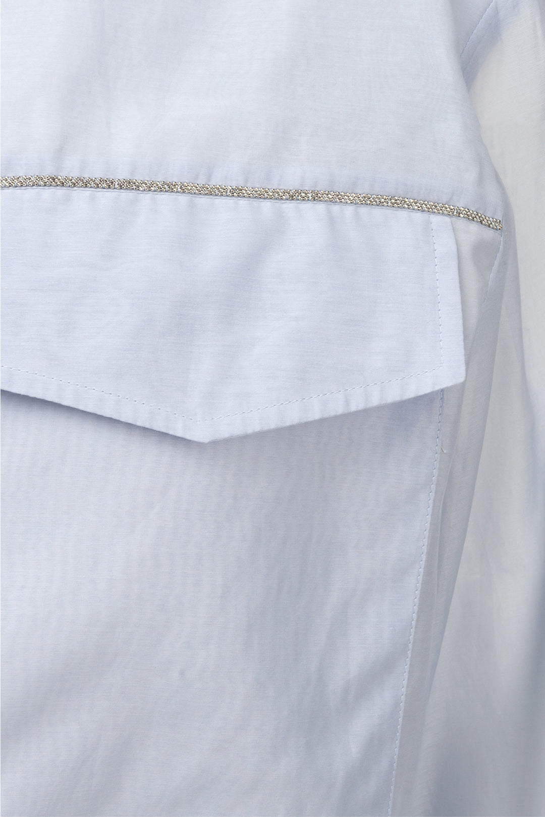 Peserico Size 42 Sheer Blouse