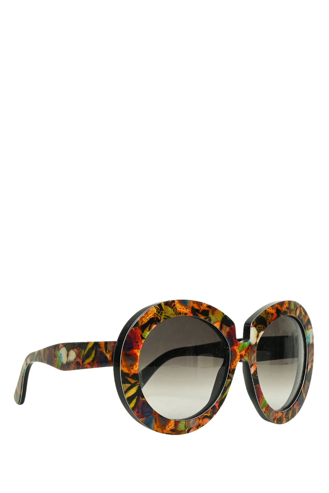 Valentino Camo Butterfly Sunglasses