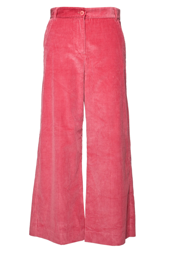 Weekend Max Mara Size 2 Corduroy Velvet Trousers