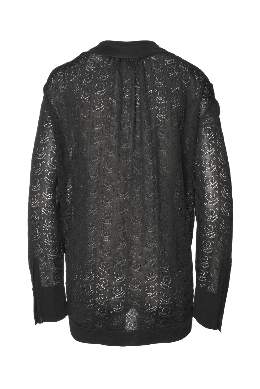 Bernadette Size M Floral Knit Blouse