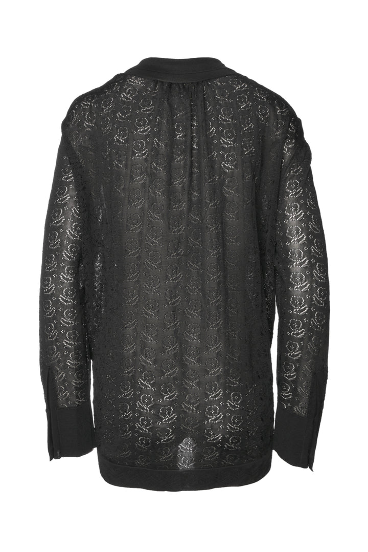 Bernadette Size M Floral Knit Blouse