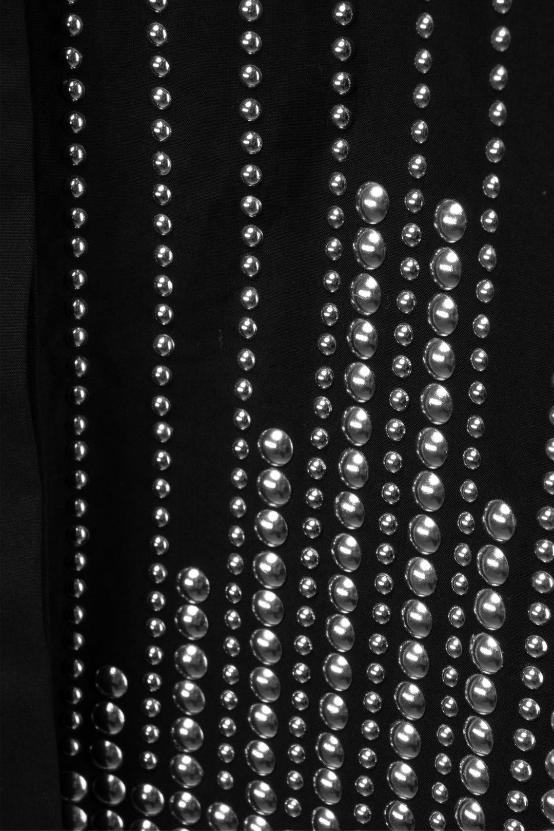 Paco Rabanne Size 42 Studded Shirt Dress