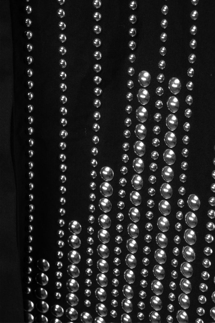 Paco Rabanne Size 42 Studded Shirt Dress