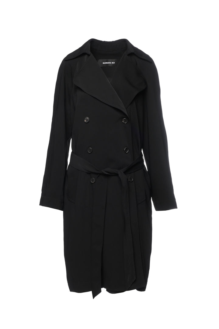 Barbara Bui Size M Double Breasted Trench Coat