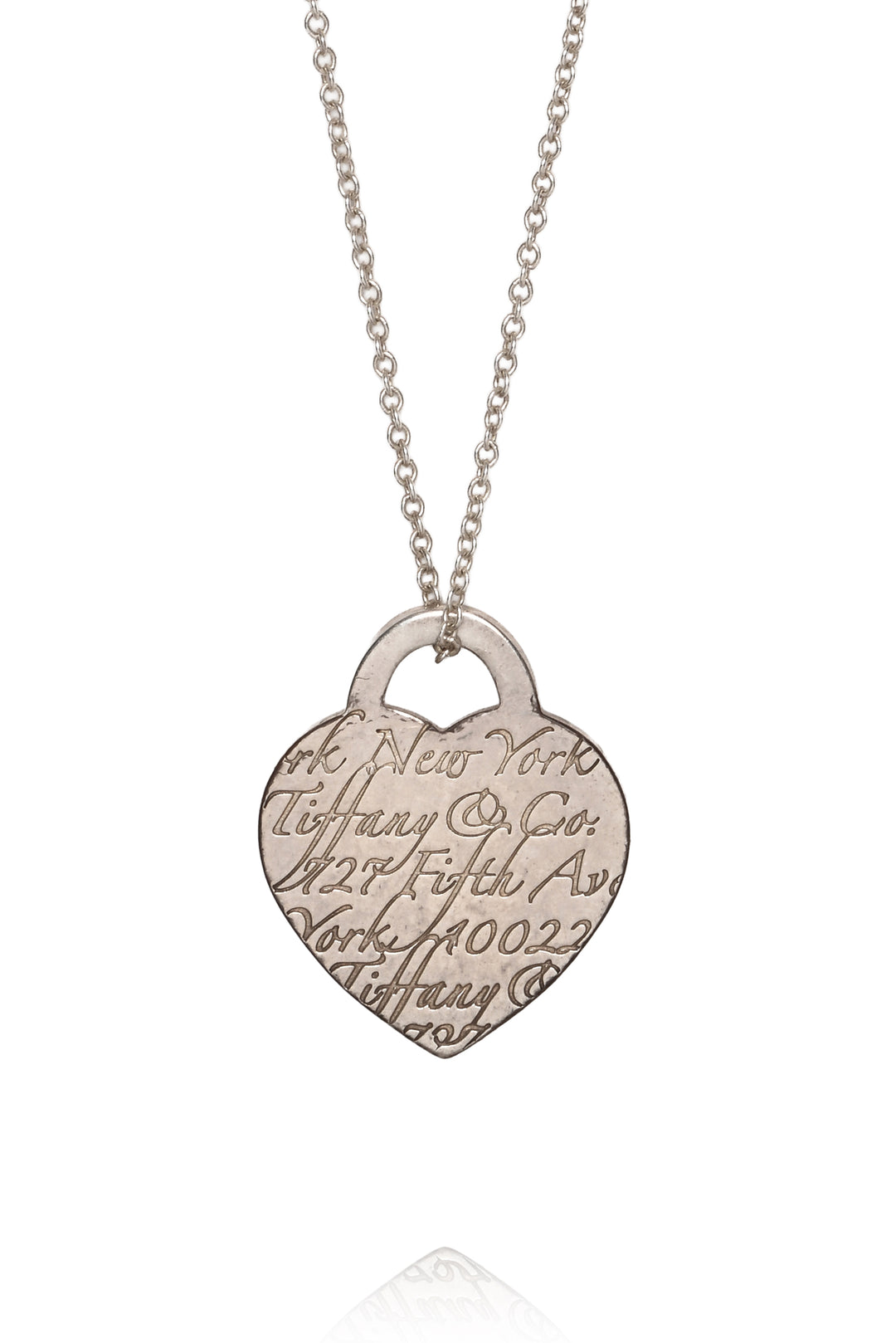 Tiffany & Co Heart Notes Necklace