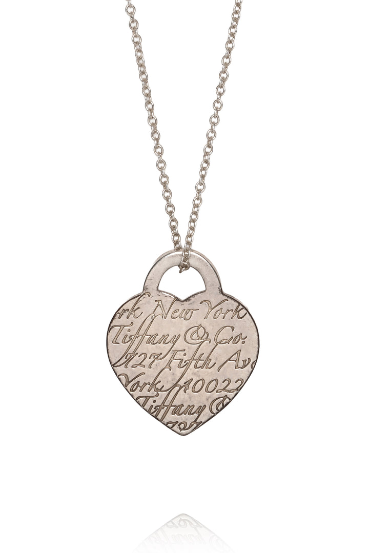 Tiffany & Co Heart Notes Necklace