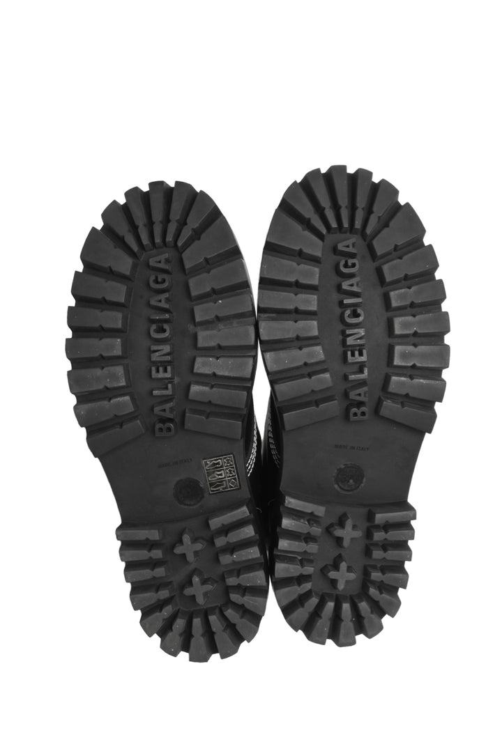 Balenciaga Size 37.5 Strike Combat Boots