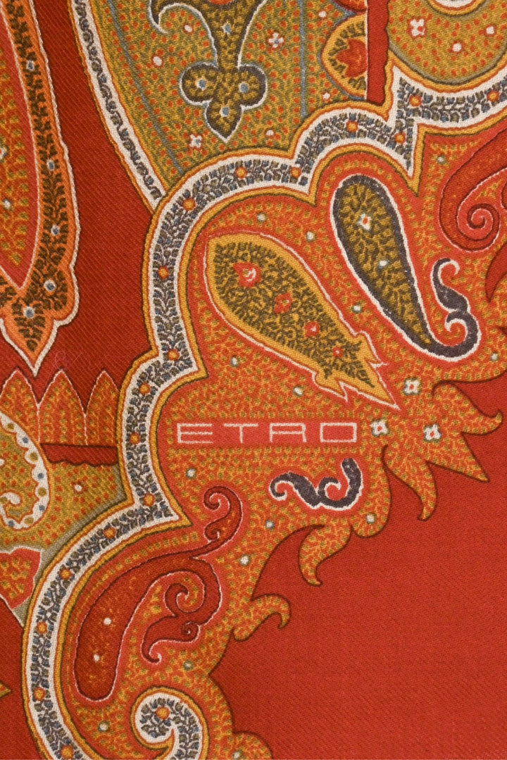 Etro Paisley Print Scarf