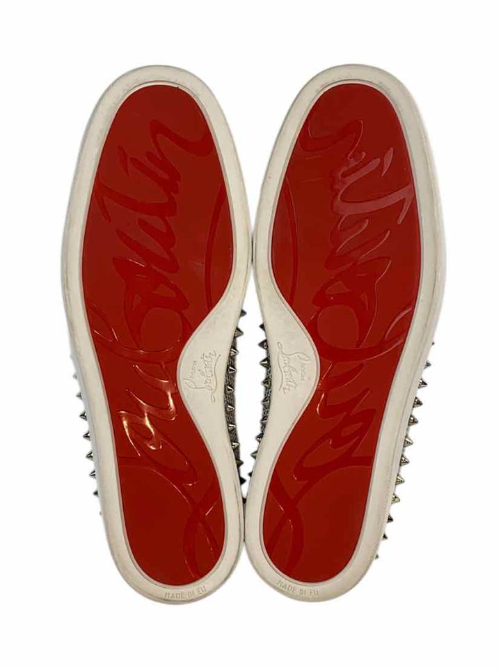 Christian Louboutin Size 43 Men's Spike Accent Sneakers