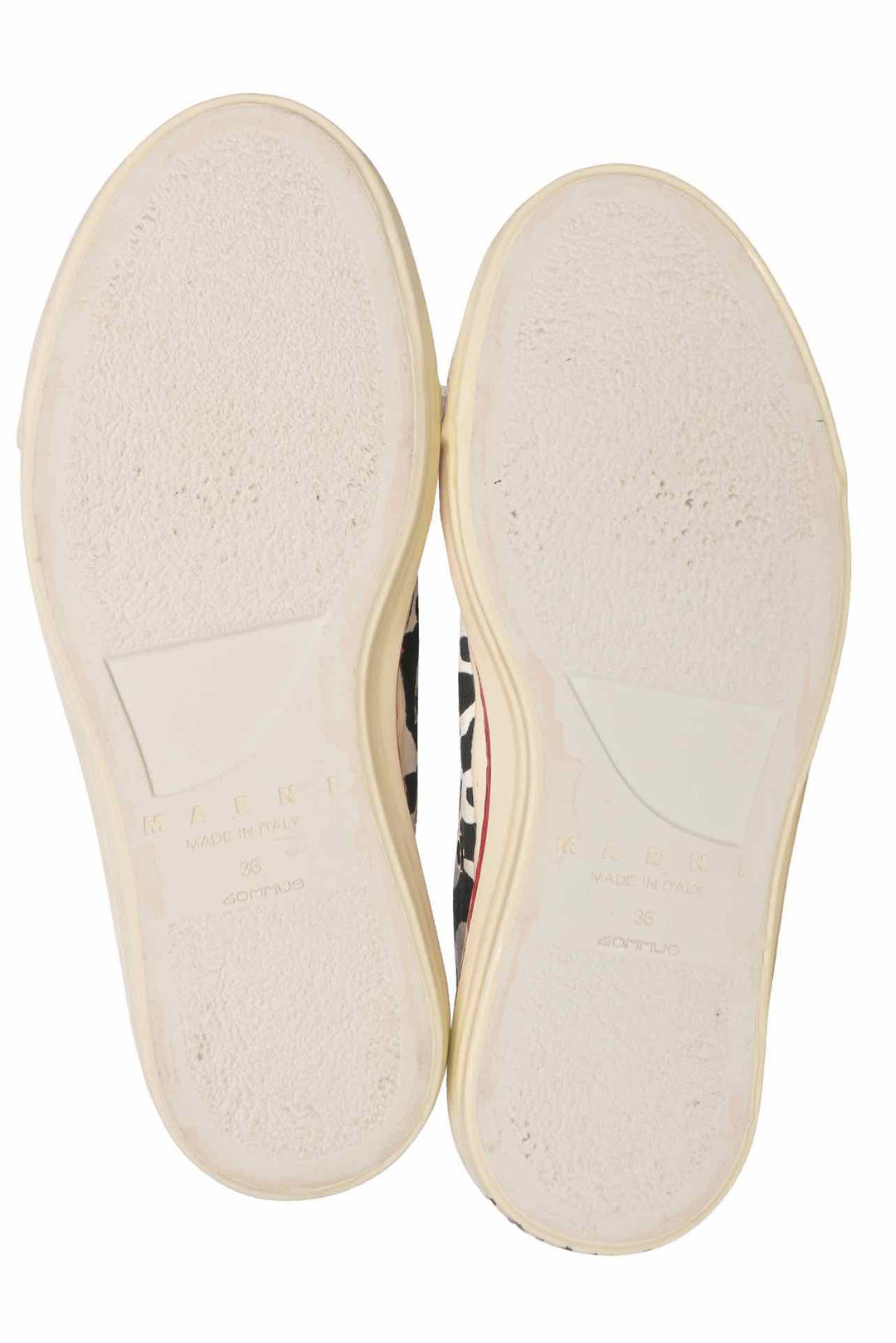 Marni Size 36 Leopard Graffiti Gooey Low-Top Sneaker
