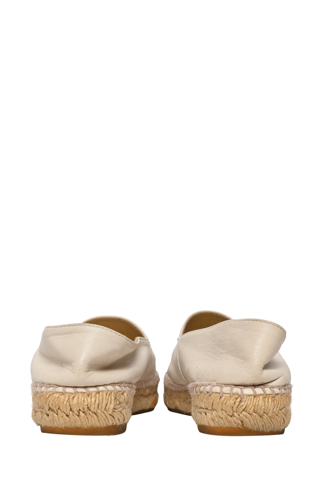 Chanel Size 37 Lambskin CC Espadrilles