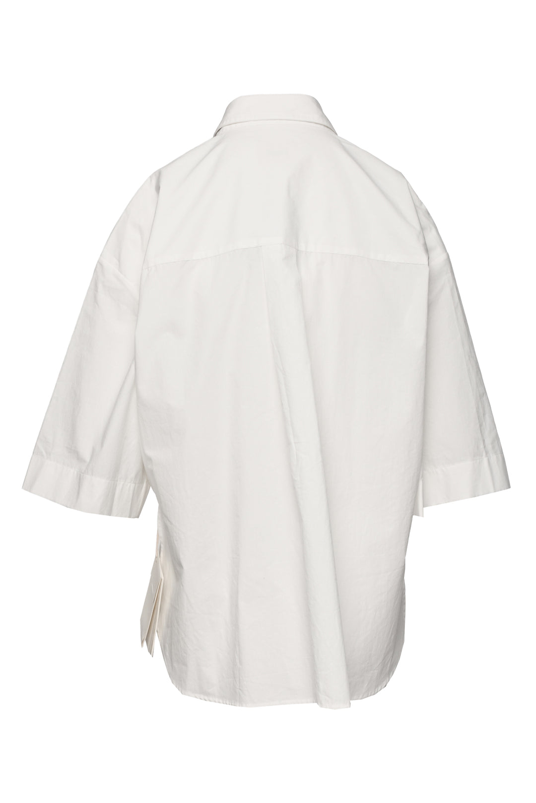 Khaite Size S Mahsha Cropped Cotton Shirt